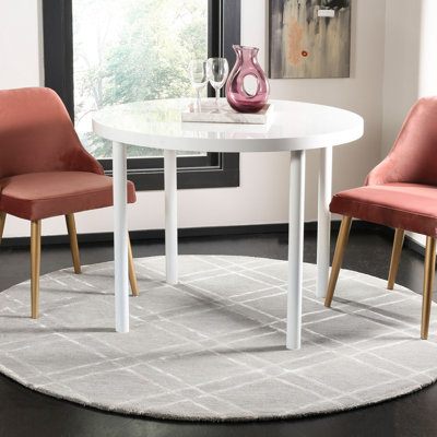 Tapis gris en laine touffeté à la main Milroy
