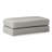 Repose-pieds standard rectangulaire en similicuir de 50 po de largeur Ehitan