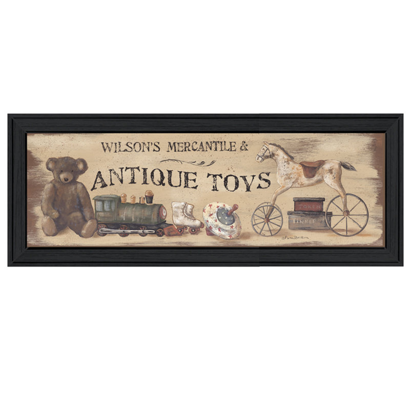 Reproduction d'art encadrée Antique Antique