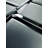 Frosted Reflections 8 in. x 8 in. Matte Glass Mirror Beveled Large Format Square Decorative Kitchen & Bathroom Wall Tile-36934153