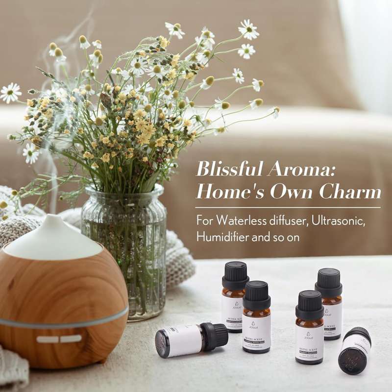 Diffuser Oils Set | Top 6 For Diffuser For Home, Pure Aromatherapy Diffuser Oil Gift Set, Home Luxury  For Diffuser - 6x10ml