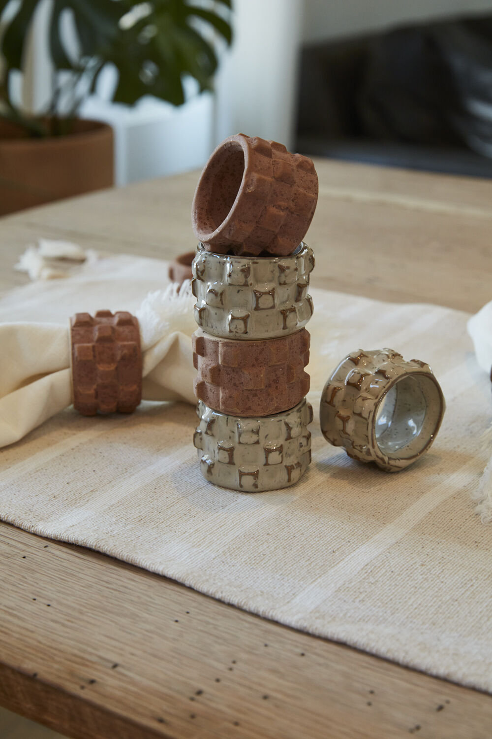 Napkin Rings, Terracotta