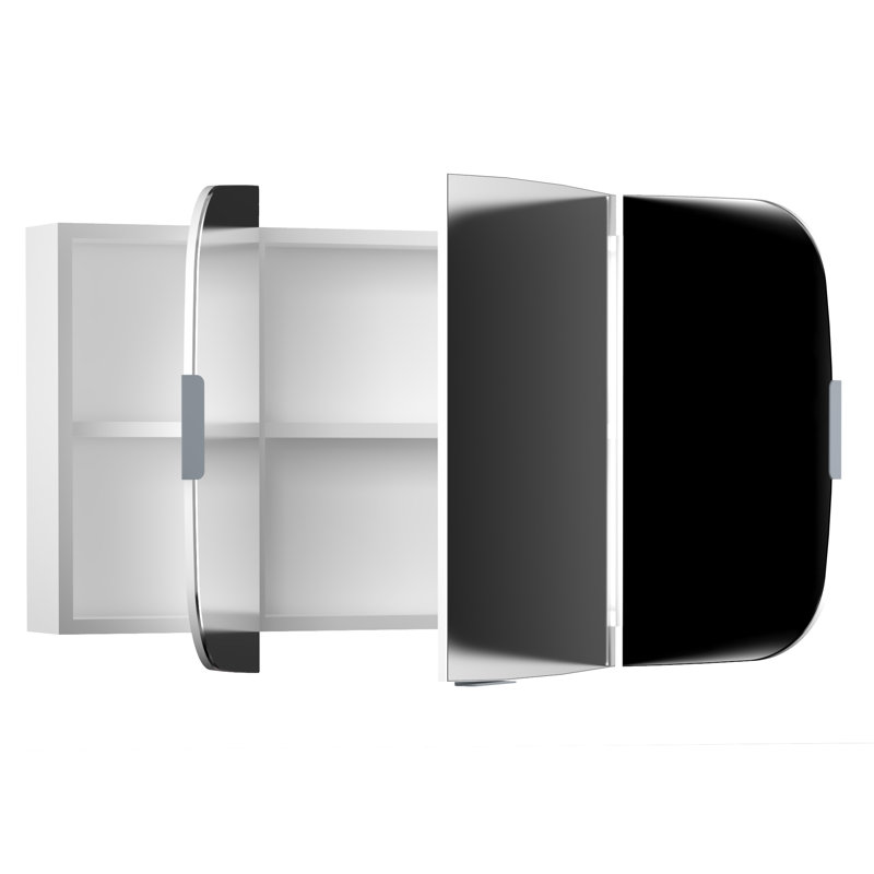 Sigety Bathroom Cabinet / Mirror, Alpine White/Grey
