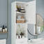Reynard Freestanding Linen Cabinet
