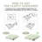 Chair Cushions For Dining Chairs,  Indoor/Outdoor Waterproof Chair Seat Pads, 15.5"X15.5"X4"-1771255588-1771255586