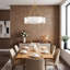 Lustre tambour 6 lumières à intensité variable-716493097