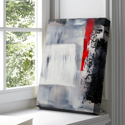 Toile tendue avec châssis abstrait, abstrait