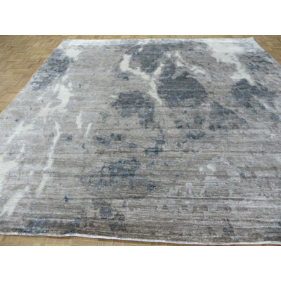 Kalloo One-of-a-Kind 10'3'' Square Area Rug in Gray