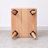 Solid Beech Wood Bedside Cabinet | Modern Simple Nightstand With Storage | Pure Wood Bedroom Furniture | Gift Idea-1017385265