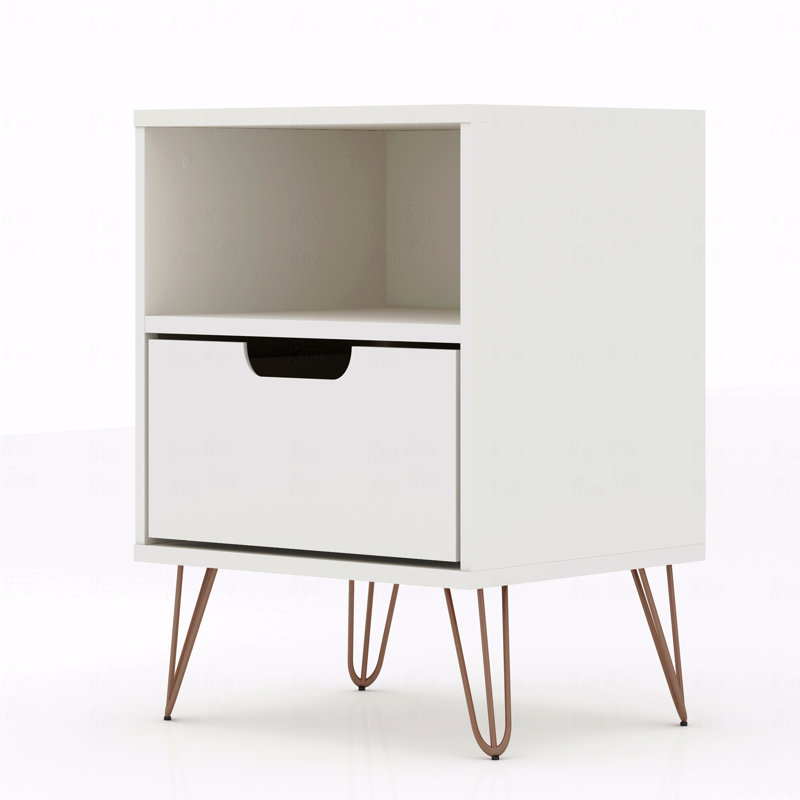 Table de chevet, Blanc