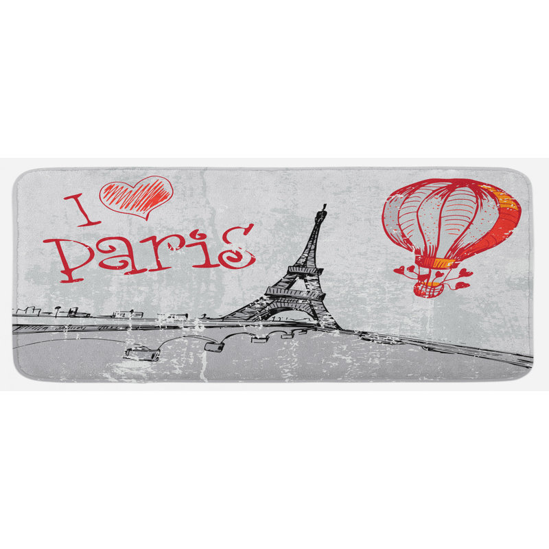 Eclectic Polyester Kitchen Mat
