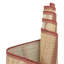 Tapis d'intérieur / extérieur bourgogne / beige Terrill-1583395908