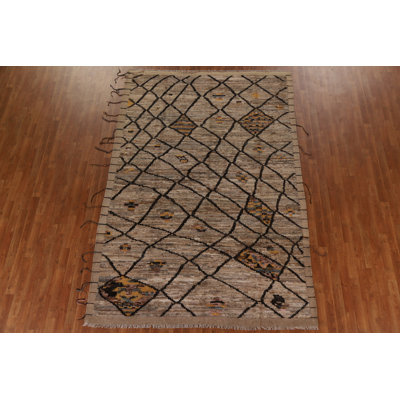 Tapis marocain en laine fait à la main 7 x 10