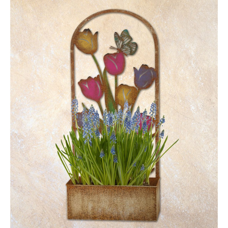 Planter Wall Decor, Butterfly