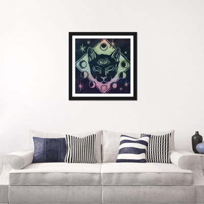 « mystical halloween bijoux iv », impression sur toile