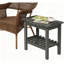 Banc de rangement - Banc intérieur / extérieur imperméable avec coussinets antidérapants, poignée et tablettes doubles, capacité de 265 lb (facile à assembler)-966626093