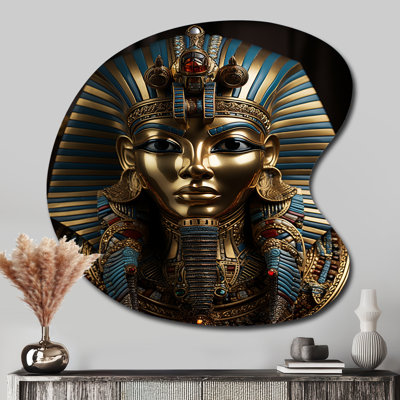 Tom, Égypte, art mural asymétrique en métal