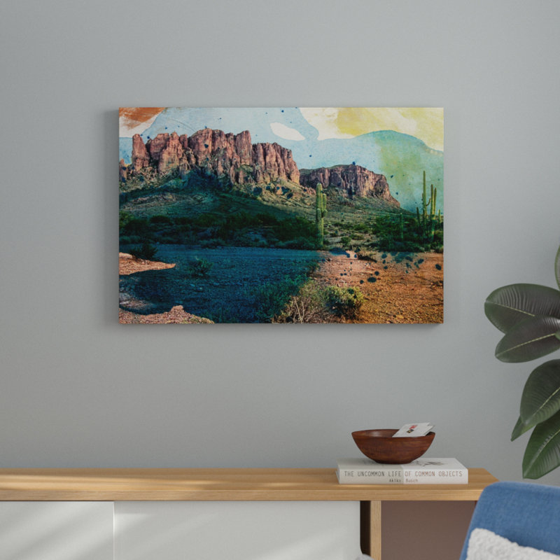 «Arizona Abstract», impression sur toile, H 24 po x l 36 po