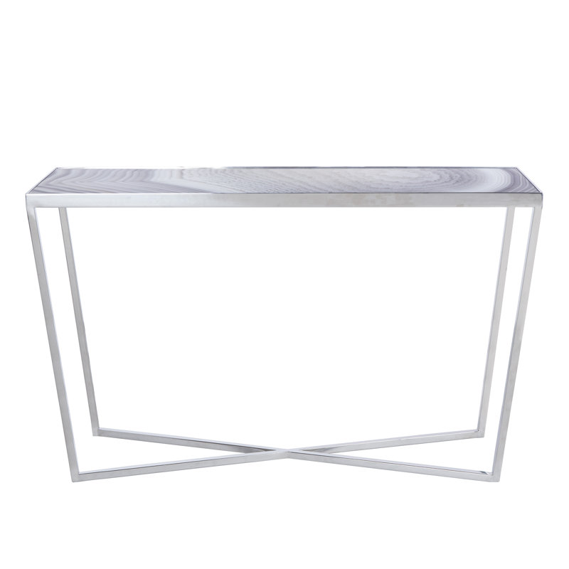 Lilla 48'' W Glass Console Table