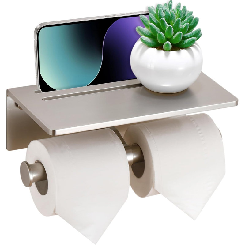 Porte-papier hygiénique Smart Home Smart, Nickel brossé