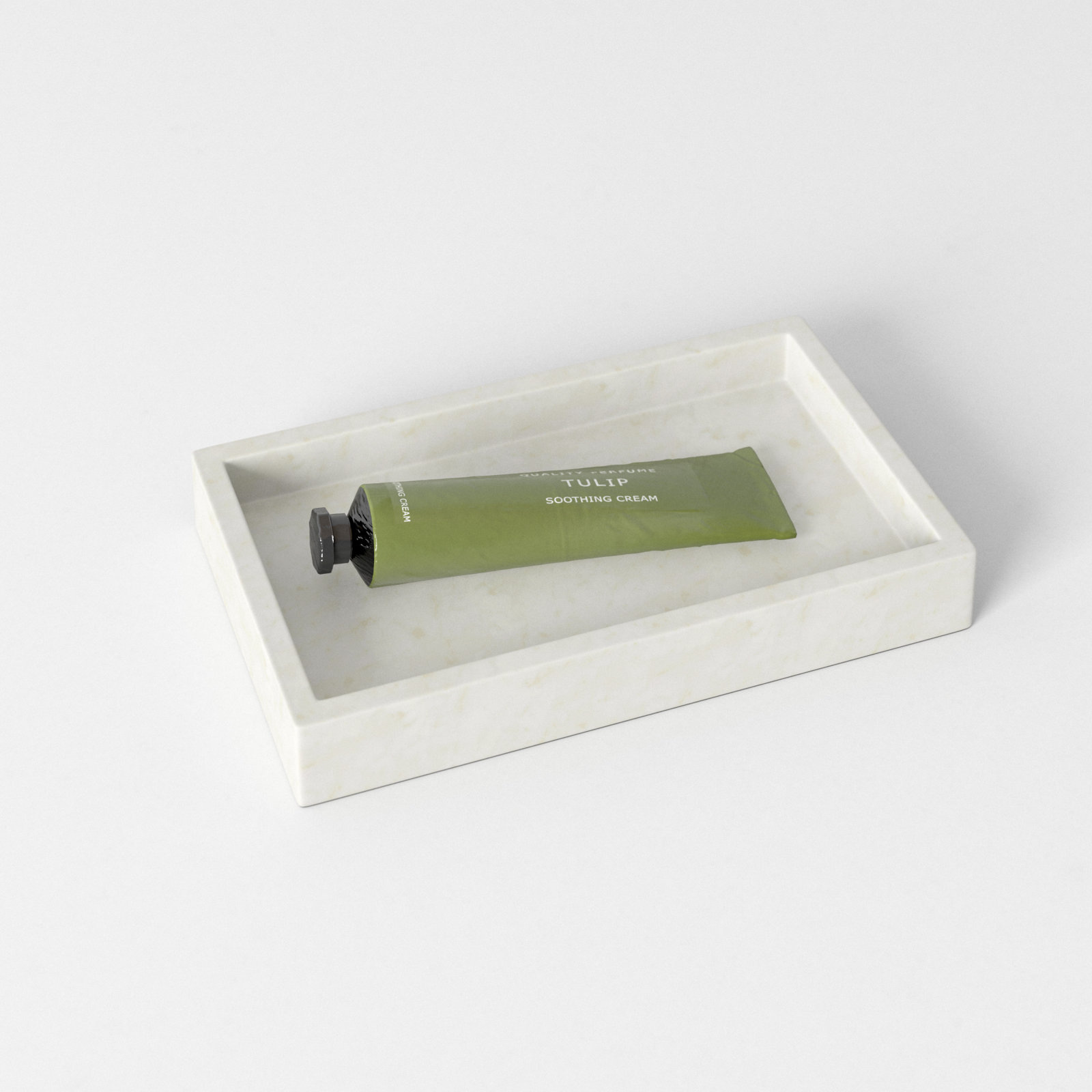 Nyla Marble Bathroom Tray