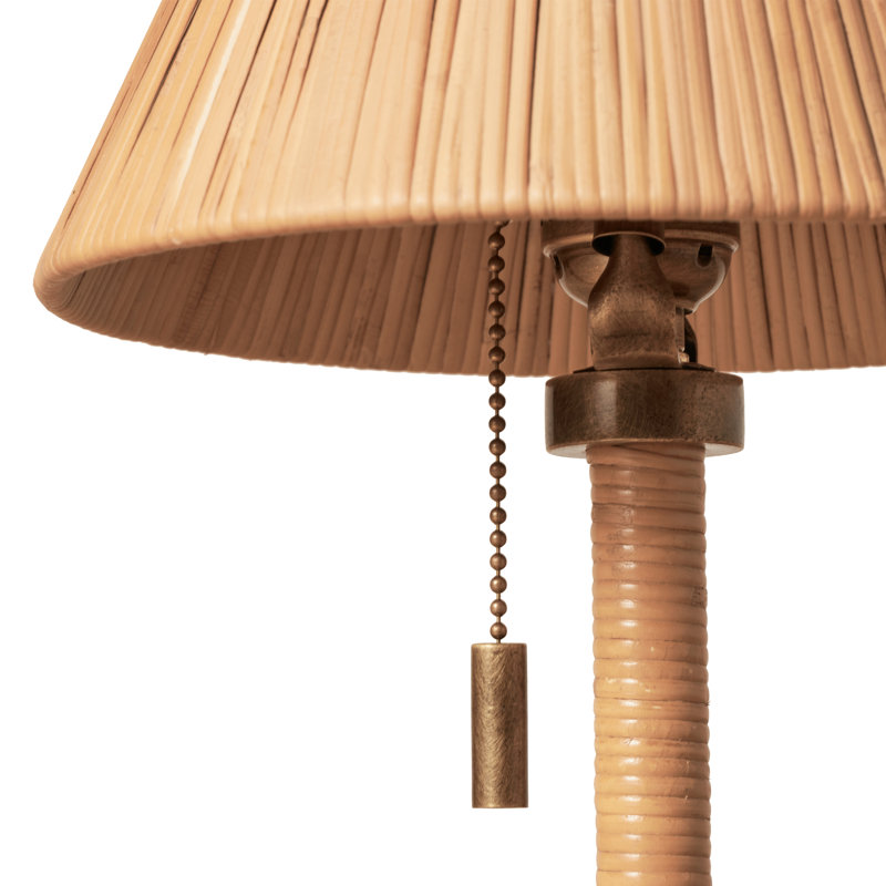 Delphine Rattan Standard Lamp