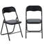 Puneeta Faux Leather Padded Stackable Folding Chair Folding Chair Set