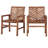 Harbison Wood All-Weather Outdoor Dining Armchair-123182745