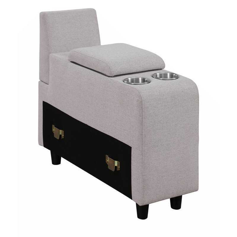 Canapé modulaire avec repose-pieds Sam, canapé moderne, canapé d'appoint