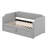 Twin Size Velvet Upholstered Daybed With Pop Up Trundle-1990300629