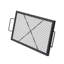 Grille de bûche rectangulaire en acier allié 15 po-90690212