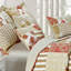 Orth Polyester Patchwork Bedspread with Pillow Shams-705436834
