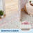 Washable Area Rug for Living Room, Floral Soft Rug, Non Slip Low Pile Carpet for Living Room, Bedroom, Dining Room, Hallway-1285422499-1285422510