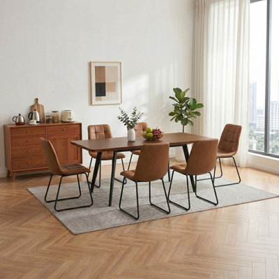 Ensemble de salle à manger extensible 7 pièces Devault
