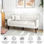 160cm Square Arm Upholstered Loveseat-1401340650