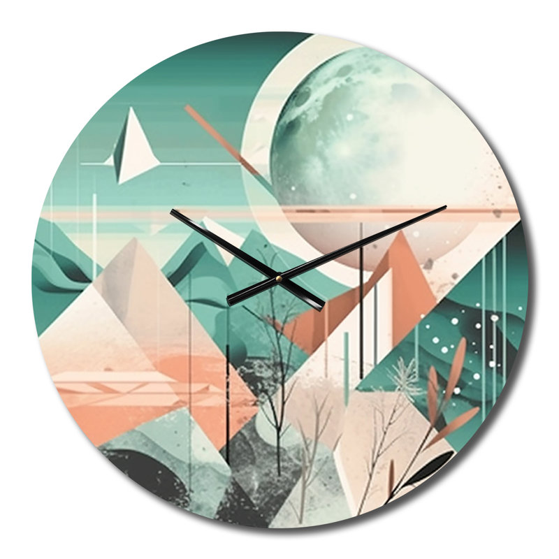 Horloge murale boho, Moyenne