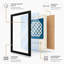 Symbolic Square Geometric - Framed Print-216451083-216451076