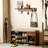 Brown Upholstered Bench