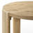 Oak Finish 47" Round Dining Table