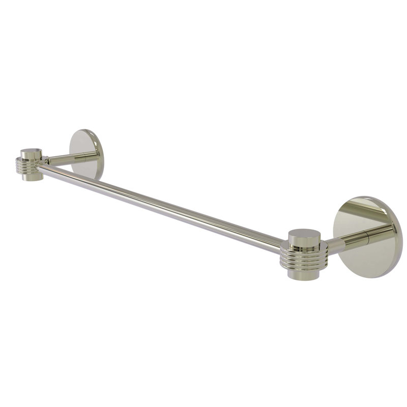 Barre à serviettes murale 36" Satellite Orbit One, Nickel poli, H 3 po x l 20,5 po x P 3,9 po