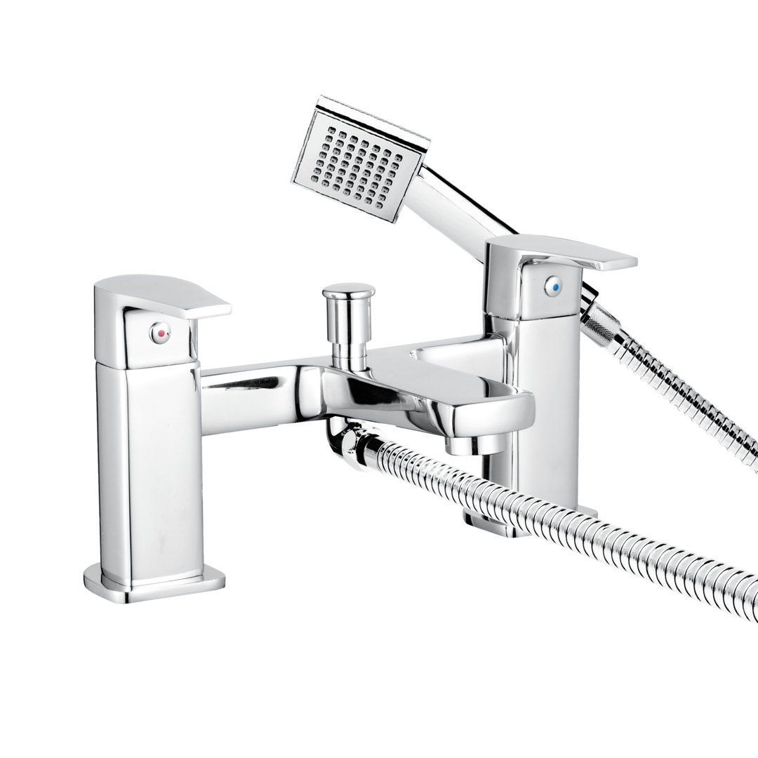 NIVA 2 Handle Bath Bath Shower Mixer Bath Filler