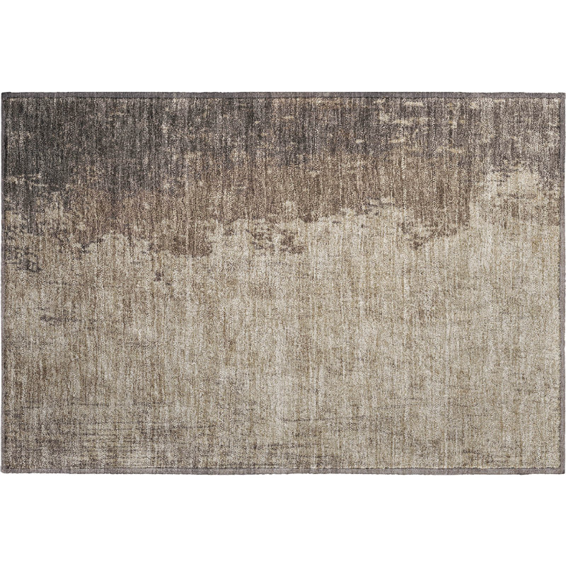 Tapis abstrait Premium Woodall AMF1912 lavable à la machine, Rectangle 1 pi 8 po x 2 pi 6 po