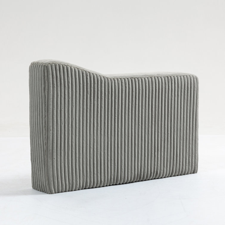6.3" W Armrest Module For Modular Sectional Sofa