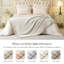 Chenille Honeycomb Knit Throw Blanket, Reversible Cozy Decorative Blanket, Lightweight Soft Warmth-117044968