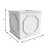 Crissman Square Handmade Fiberstone MGO Clay Planter Box with Decorative Panel Design - Indoor Outdoor Use for Patio, Garden, Backyard Modern Home-1824664526-1824664524