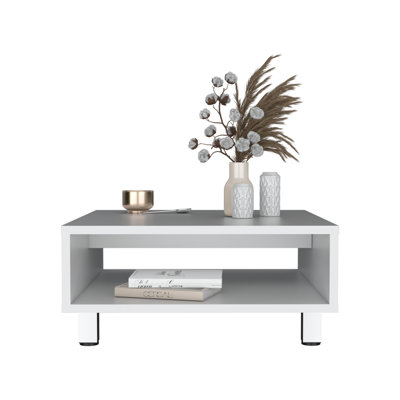 Depot Eshop Phillipe Coffee Table, 1 Shelf, 4 Legs by Ebern Designs