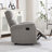 32.7'' Wide Modern and Soft Upholstered Manual Recliner (Set of 2)-594332638