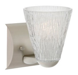 Senesca Bath Sconce, Clear Stone