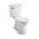 Toilette allongée deux pièces VorMax 1,28 GPF
