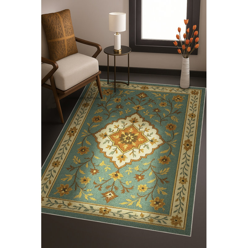 Tapis tissé crème Mosso, 3 pi 3 po x 4 pi 11 po